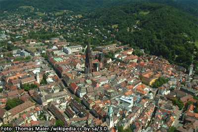 Luftaufnahme - Freiburg im Breisgau