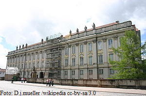 Hauptfassade der Residenz Ansbach