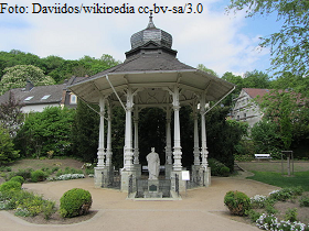 Bad Soden Taunus - Solbrunnen im Quellenpark