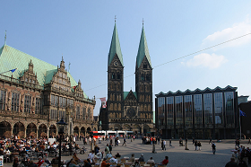 Bremen Rathaus-Dom-Buergerschaft