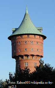 Der alte Wasserturm in Cuxhaven