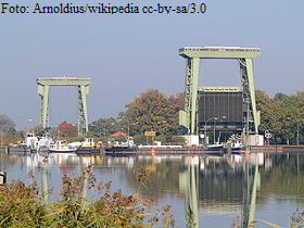 Schleuse Datteln am Wesel-Datteln-Kanal (WDK)