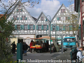 Marktplatz in Ditzingen