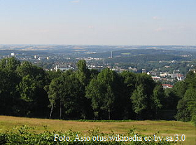 Blick vom Fröndenberg auf Iserlohn