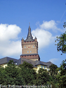 Schwanenburg, das Wahrzeichen der Stadt Kleve