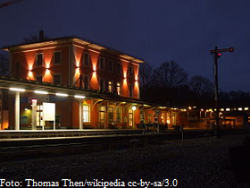 Bürgerbahnhof in Landsberg am Lech