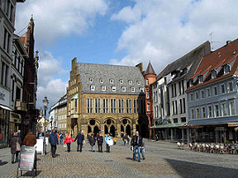 Das historische Rathaus von Minden