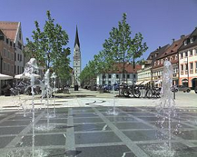'Hauptplatz' von Pfaffenhofen a.d.Ilm
