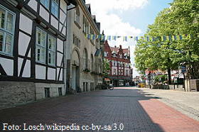 Ortsblick in Wunstorf